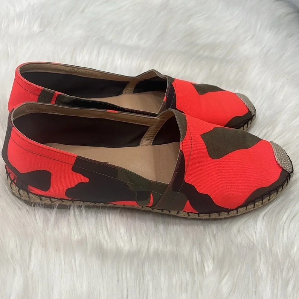 VALENTINO Neon Camo Espadrilles